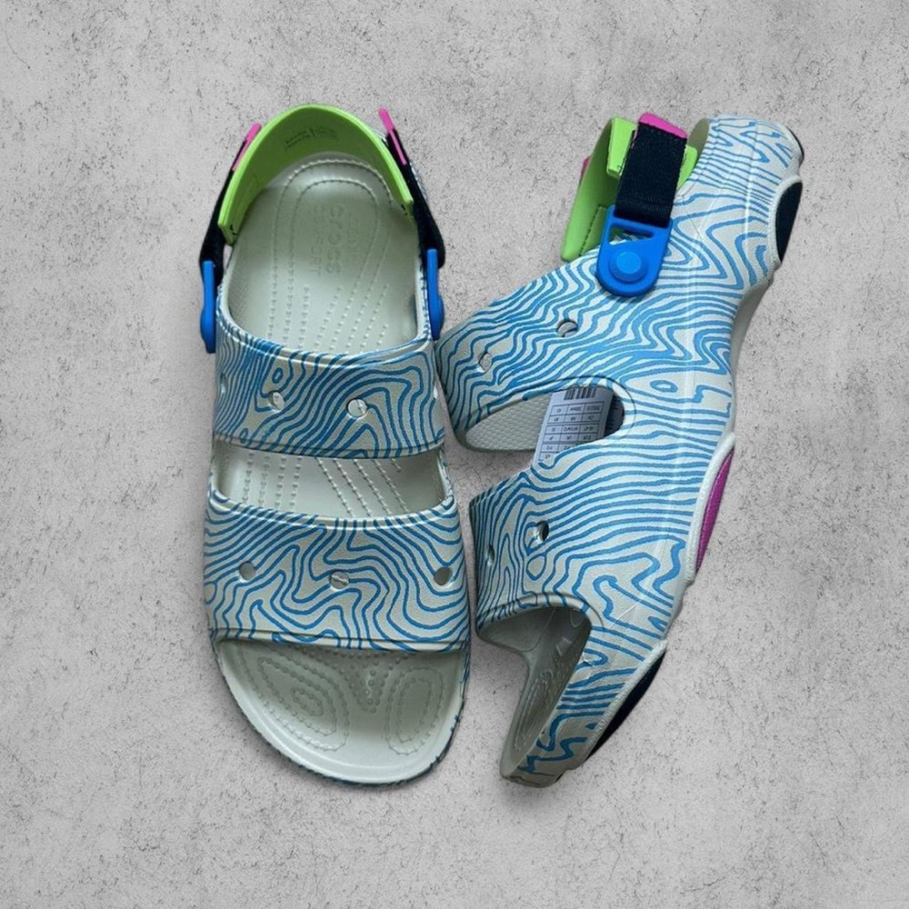 Classic All-Terrain Topographic Sandals Size M13 New With Tags